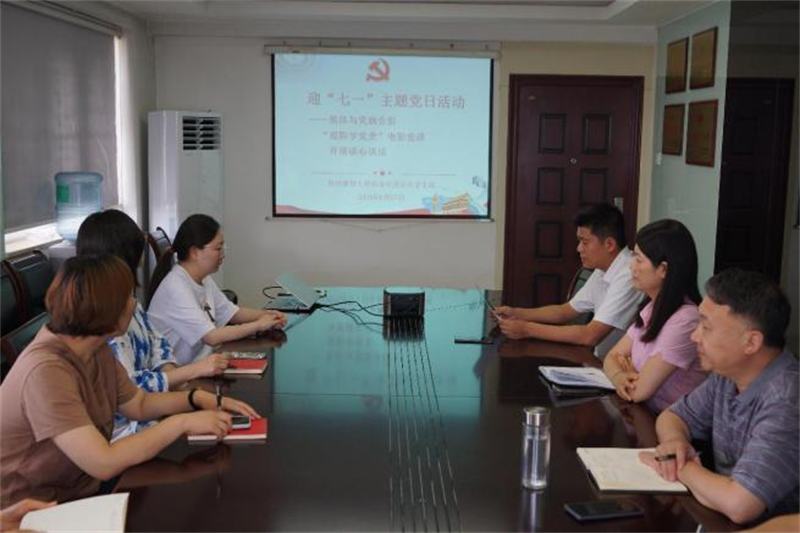 咨询团支部组织召开迎“七一”主题党日系列活动